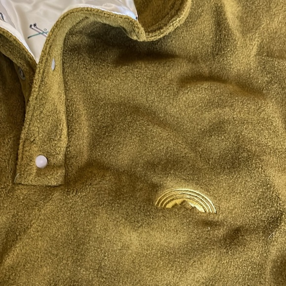 EUC Vintage Sun Mountain Sports GOLFLEECE Reversible Pullover Mens Small - Picture 3 of 10